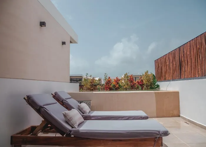Luxury Penthouse 3br With Private Pool & Rooftop La Veleta * Tulum