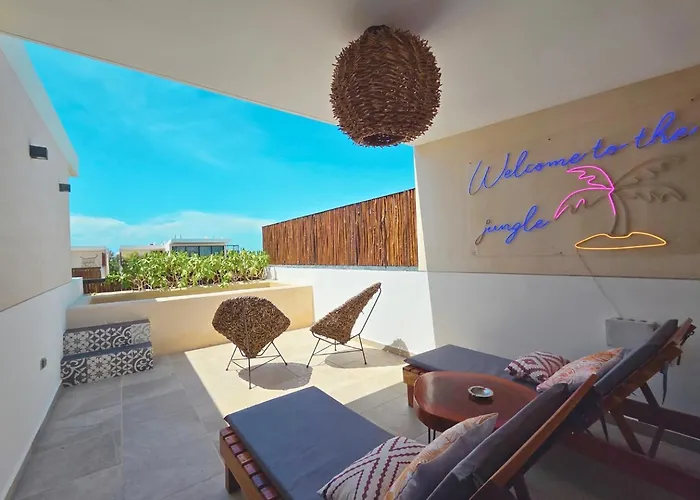 Apartment Luxury Penthouse 3br With Private Pool & Rooftop La Veleta Tulum